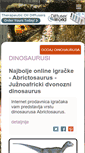 Mobile Screenshot of dinosaurusi.com